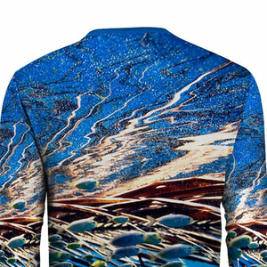 Servicio OEM, Camiseta de Pesca para Hombre con Logotipo Personalizado, 100% Poliéster, Ligera, Transpirable, Precio Económico, Venta al Por Mayor - Product Image 5