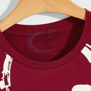 Camiseta de Verano para Hombre Hecha en Pakistán, Tela de Poliéster/Algodón, Transpirable, Ecológica, de Alta Calidad, Personalizada, Cuello Redondo, Corte Holgado, 220g - Product Image 5