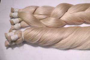 Cheveux raides en vrac effet ombré # Extensions de cheveux humains vietnamiens 100% naturels, blond foncé avec racines 1B/613, sans trame, pour tressage, vente en gros - Product Image 3