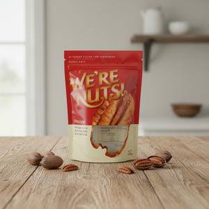Diseño de impresión de fondo plano para café y galletas, bolsas para galletas, 200g, 500g, 1KG, soporte <span class=keywords><strong>con</strong></span> cremallera, lata, válvula a prueba de olores, bolsa de plástico - Product Image 2