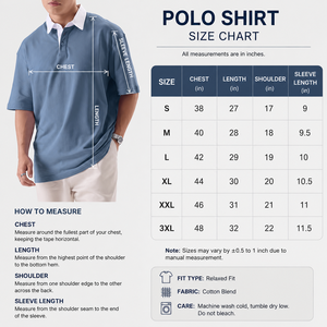 Polo Oversize para Hombre, Casual, Holgado, con Hombros Caídos, de Algodón, para Verano, Venta al Por Mayor - Product Image 5