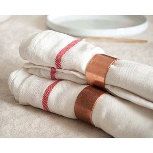 Anneau de serviette royale en or rose, bijou plaqué or rose, de haute qualité, pour restaurant, maison de mariage, nouvelle collection 2020 - Product Image 4