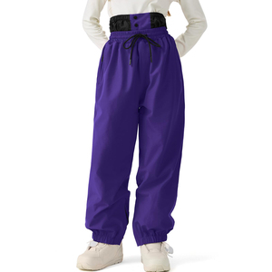 Ensemble de ski et snowboard pour femme sur mesure, imperméable, avec capuche, veste et pantalon, pour l'extérieur, vêtements d'hiver avec fermeture éclair - Product Image 6