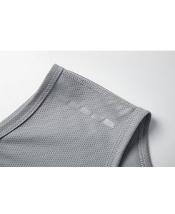 Customized Brand Men's Summer Yellow Sleeveless Tank Top O-Neck Solid Color Casual Breathable Quick Dry Knitted 120g - Product Image 5