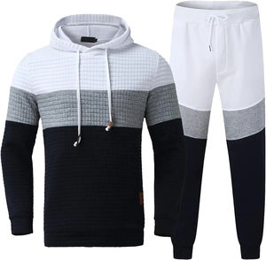 Conjunto de sudadera con capucha y pantalones de chándal de algodón personalizados de alta calidad al por mayor para hombre, traje deportivo con logotipo personalizado para hombre - Product Image 5