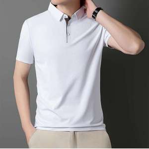 เสื้อยืดโปโลสำหรับผู้ชายเสื้อโปโลผ้าฝ้าย100% ออกแบบโลโก้ได้ตามต้องการ - Product Image 5
