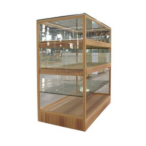 Exhibidor de Joyería Cuadrado de Alta Gama con Acabado en Madera, Metal y Vidrio, ADong A66, Certificado ISO9001, Estantes para Supermercado, Instalación Rápida - Product Image 1