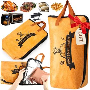 Bolsa Aislante de 21 Pulgadas para Accesorios de Barbacoa, Freidora de Aire, Horno de Cocina, Ahumador, para Fiestas, Picnics, Camping - Brisket/Asado de Cerdo - Product Image 1