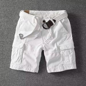 Nouveauté : Short cargo pour homme, nouveau design, décontracté, taille mi-haute élastique, idéal pour la gym et la course, avec logo personnalisé - Product Image 5