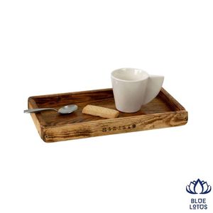 Plateau de service en bois émaillé moderne et écologique de haute qualité, planche de rangement très vendue, plateau à boissons pour fêtes, vente en gros - Product Image 1