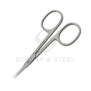 Ciseaux de beauté de qualité chirurgicale supérieure avec des pointes courbées extra-affûtées et un pivot renforcé pour une précision professionnelle en salon - Product Image 4