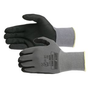 Guantes de Trabajo Antivibración de Nitrilo Resistentes a Cortes de Nivel 5, Palmas Recubiertas de Acero Inoxidable, Flexibles, Duraderos, Transpirables, Antideslizantes - Product Image 1