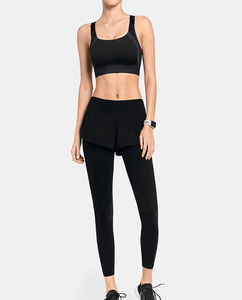 Ensemble de sport pour femme : soutien-gorge de sport, leggings taille haute, haut à manches longues – Idéal pour le fitness, la gym et le yoga – Nouvelle collection en promotion - Product Image 6