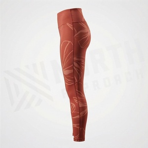 Leggings de sport sans couture pour femmes de haute qualité, nouvelle collection, style sublimation, couleur personnalisée. - Product Image 3