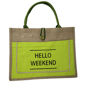 Eco Friendly Food Grade Jute <b>Bags</b> with High Breathability for Fresh Food Storage - Product Image 1