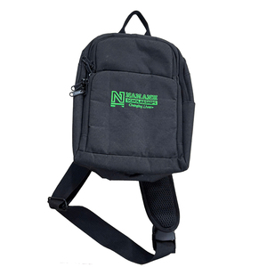 Custom Waterproof Polyester Crossbody <b>Shoulder</b> <b>Sling</b> Bag with Zipper Closure Daily Use for Unisex Travel - Product Image 1