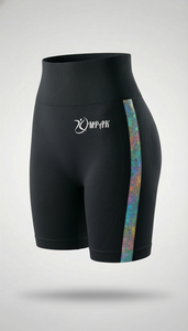 Shorts de sport pour femme, taille haute, respirants, effet push-up, style streetwear, compression, pour le yoga, la gym et le fitness - Product Image 4