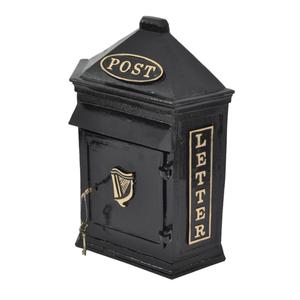 Decorative Small Irish <b>Post</b> <b>Box</b> Wall Mount Handmade Heavy Duty <b>Letter</b> <b>Box</b> Christmas Event Supplies Mailbox For Sale - Product Image 6