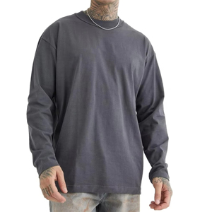Contemporary Minimal Knitted Tee Shirt Men Summer Smooth Cotton Air Flow Crew Neck Short Sleeve Casual Oversized Modern Trend - Product Image 3