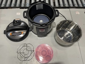Cuisinière multifonctionnelle Instant Pot de 6 litres, cuiseur à pression, cuve intérieure en acier inoxydable, cuisinière intelligente 9 en 1 pour la cuisine à domicile - Product Image 3