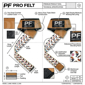 Sangles de poignet en cuir de qualité supérieure OEM ODM pour la musculation, accessoires d'entraînement en coton et polyester pour la musculation, le powerlifting et la musculation - Product Image 2
