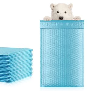 Buste Imbottite Blu Chiaro 5 x 9 Pollici, Confezione da 25, Autosigillanti, Buste per Spedizioni Resistenti per Forniture di Addestramento Animali - Product Image 1