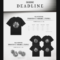 BLACKPINK 3ème mini-album [DEADLINE] K-Pop CD électronique Papier Plastique Coréen Tous âges BW-132 KR