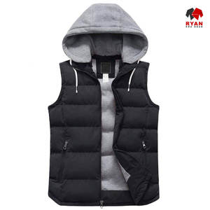 Gilet matelassé imperméable et respirant personnalisé Ryan Pro Gear pour hommes, qualité supérieure avec logo personnalisé, conception ODM OEM - Product Image 1