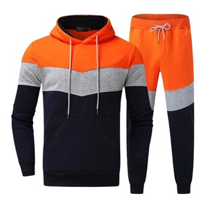 Conjunto Deportivo de Hombre de Alta Calidad, Tallas Grandes, 100% Algodón, con Logotipo Personalizado, Forro Polar Transpirable, Suministro Directo de Fábrica, Invierno - Product Image 1