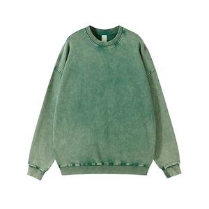 Sudadera Casual de Invierno para Hombre, de Alta Calidad, Estilo Desgastado, al por Mayor, 350 g/m², Lavado Ácido, Corte Regular, Unisex - Product Image 5