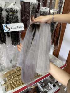Hot Trend 2026 Color Bonestraight Bundles Raw Vietnamese Human <b>Hair</b> for Training Heads for Black Women Female Models - Product Image 5