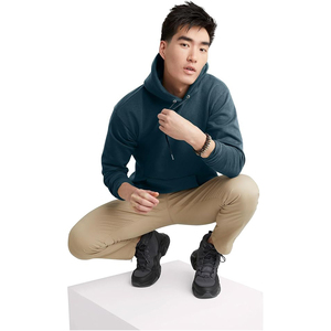 Sudadera con capucha para hombre de 450 GSM, venta al por mayor, con bolsillo frontal para invierno, de alta calidad y premium. - Product Image 6