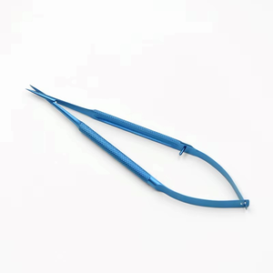 Instrumentos Quirúrgicos de Microtitanio, Kit Microquirúrgico de Oftalmología de 21 Piezas, Portaagujas, Tijeras, Pinzas - Product Image 6