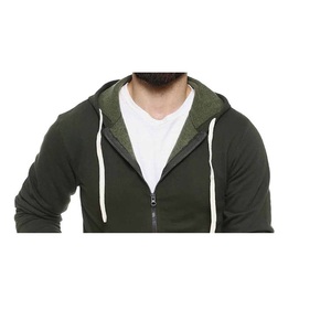 Sudadera con capucha para hombre, fabricada profesionalmente con tejido de lana, suministro al por mayor, precio razonable, corte regular. - Product Image 3