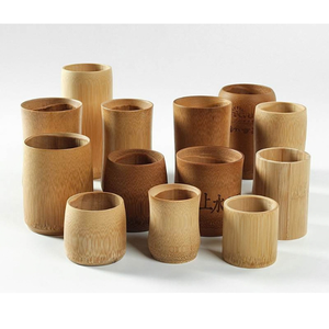 Tasses à café en bambou artisanales de haute qualité, durables et écologiques, BLUE LOTUS FARM, style américain, pour le thé de l'après-midi - Product Image 1