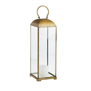 Handmade Gold Metal & Glass Hut Shape Candle <b>Lantern</b> Decorative <b>Hurricane</b> Candle Holder for Wedding Centerpiece On Sale - Product Image 3