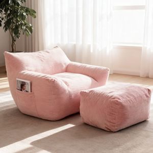 Oversized Comfy <b>Bean</b> <b>Bag</b> Sofa for Adults for Living Room Bedroom Dorm - Product Image 1
