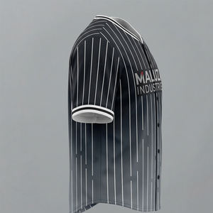 Uniforme de Béisbol Sublimado Personalizado, Ropa Deportiva para Equipos, Malla Transpirable de Secado Rápido, Logotipo Personalizado, Uniforme de Softbol para Hombres y Jóvenes - Product Image 5