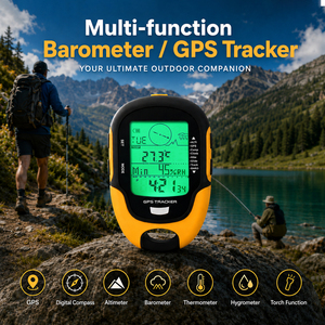 Altímetro GPS Portátil, Barómetro, Brújula Digital, Termómetro, Monitor Meteorológico, Impermeable, para Senderismo y Camping - Product Image 5