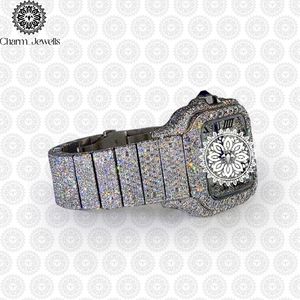 Charm_Jewells Luxury Stainless Steel Square <b>Watch</b> 30mm Sapphire Crystal Quartz Movement Folding Clasp Women Fashion Design - Product Image 3