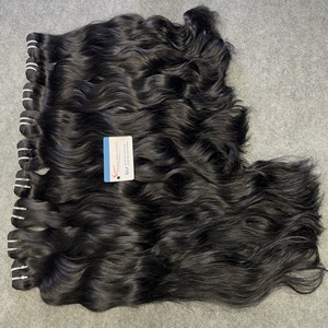 Extensiones de Cabello Ondulado Natural Color Negro de Alta Calidad, Listas para Enviar - Product Image 4