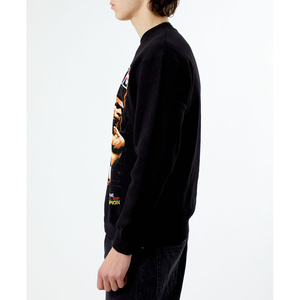 Sweat-shirt respirant en molleton uni de qualité supérieure avec logo personnalisé, coupe ample, couleur unie, pour homme, hiver, décontracté - Product Image 3