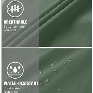 Pantalones Cortos Cargo para Hombre, Fáciles de Usar, Transpirables, Antibacterianos, Resistentes al Agua, Tejido Elástico de Alta Elasticidad, Cierre con Cordón - Product Image 6