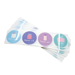 Etiqueta engomada mate impermeable etiqueta pegatinas redondas personalizadas - Product Image 1