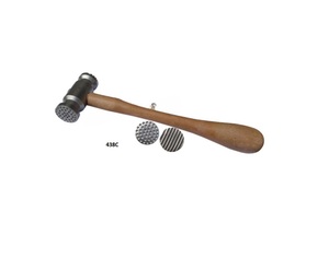 Marteau texturé de haute qualité à fossettes/liserés fins, outil de fabrication de bijoux de luxe et meilleur produit au prix de gros le plus bas - Product Image 3