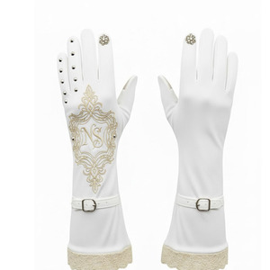 2026 High Quality Leather Hijab <b>Gloves</b> Comfortable Flexible Fabric <b>Touch</b> <b>Screen</b> Thermal Features for Muslim Horse Riding - Product Image 3