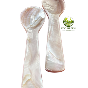 Cuchara Ecológica de Nácar Hecha a Mano, Cuchara de Concha Marina para Miel, Nido de Pájaro, Caviar, Mascarilla Facial Cosmética, Suministros de Belleza y Spa - Product Image 1