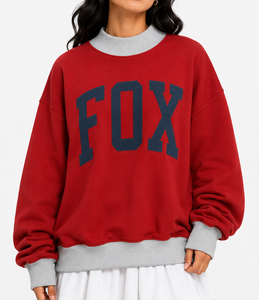 Sudadera Oversize de Cuello Alto para Mujer, 100% Algodón, Forro Polar Cálido y Transpirable, Sudadera de Invierno, Fabricante OEM Personalizado - Product Image 1