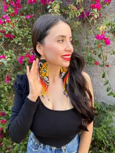 ต่างหูลูกปัดงานฝีมือลดราคาสุดพิเศษ ต่างหูจักการ์ Miyuki ทำมือ: เครื่องประดับลูกปัดสไตล์โบโฮสำหรับงานปาร์ตี้ ผู้หญิง คริสต์มาส งานแต่งงาน - Product Image 6