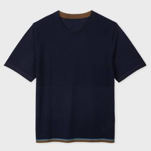 T-shirt de sport à manches courtes en laine mérinos de qualité supérieure, col rond, séchage rapide, pour hommes - Product Image 5